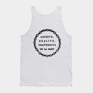 Liberté, Égalité, Fraternité Tank Top